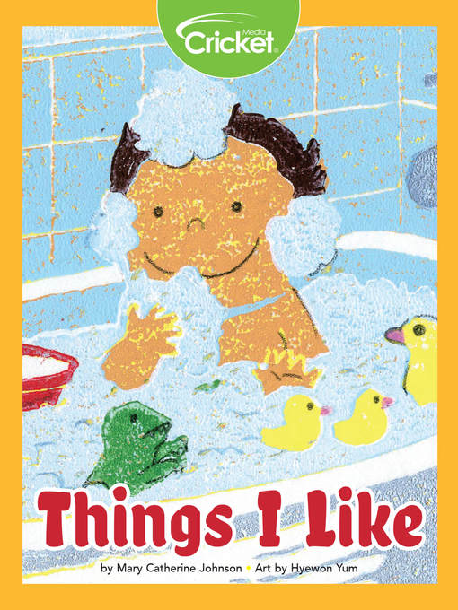 Title details for Things I Like by Mary Catherine Johnson - Available